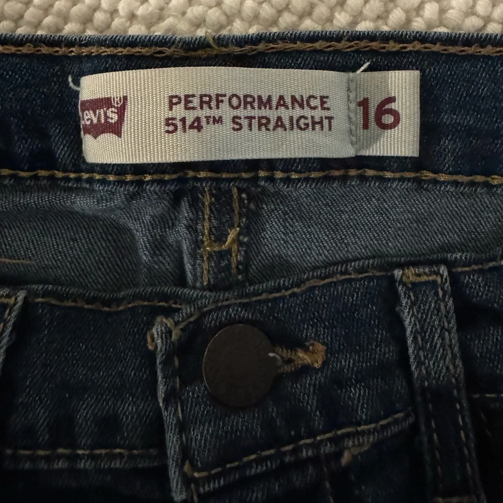 Levi’s Kids 514 Performance Straight Jeans Size 16 28x30
